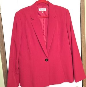 Kasper Women's Bold Red Suit Jacket